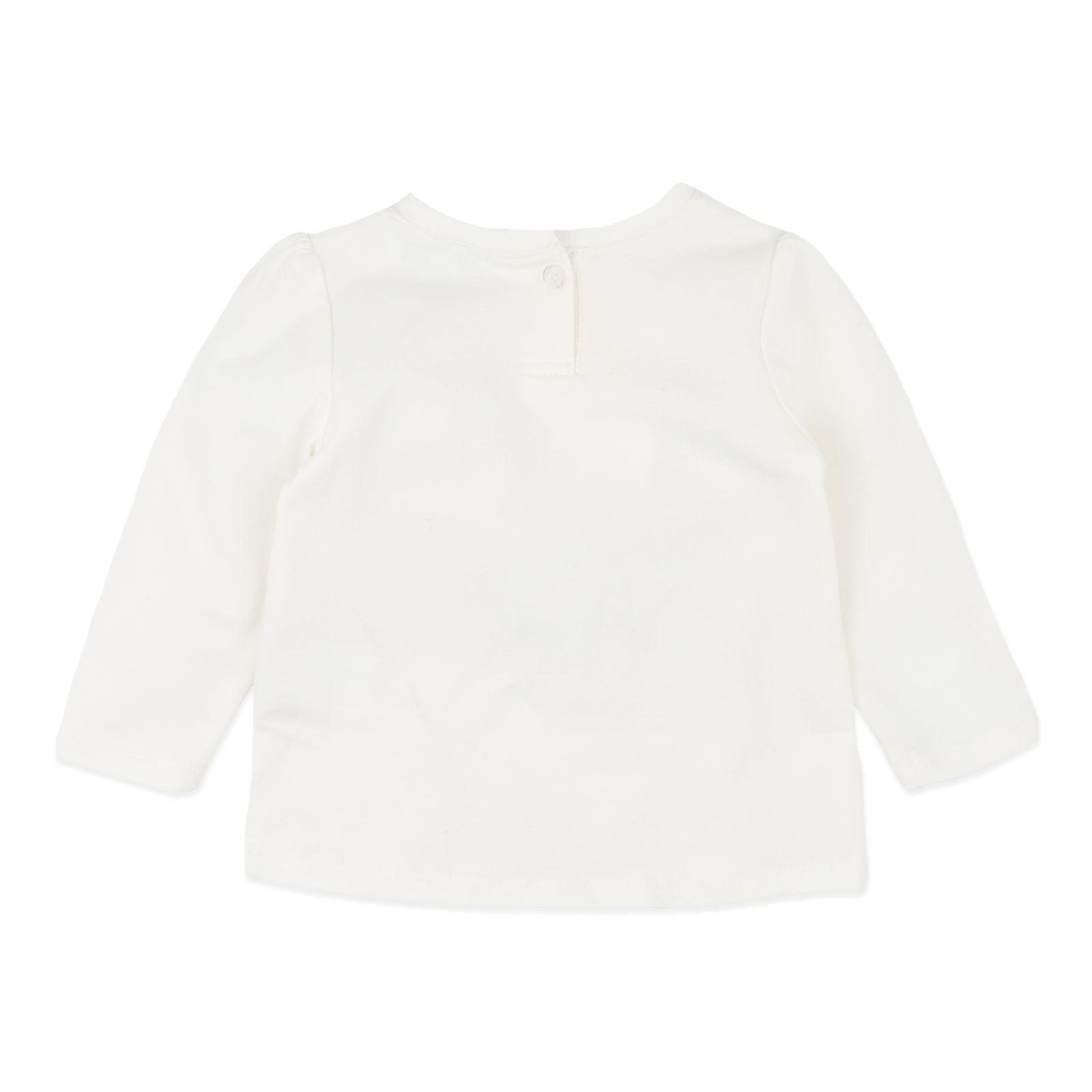 Bebe Winnie pony organic ls tee - Cream