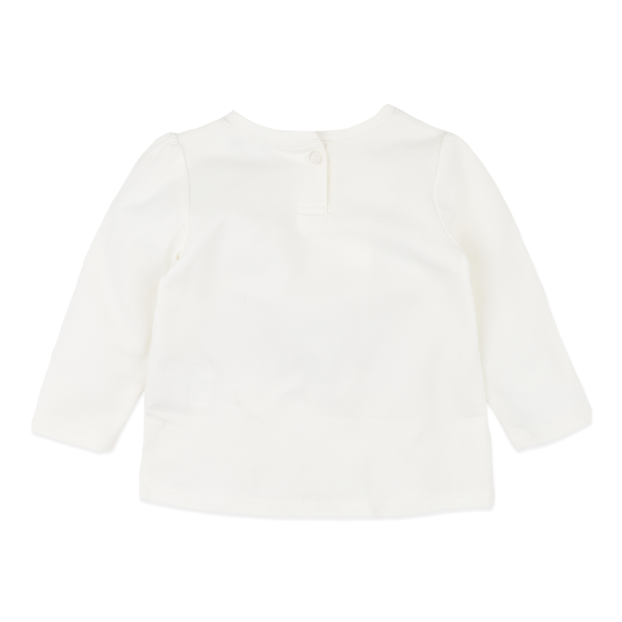 Bebe Winnie pony organic ls tee - Cream