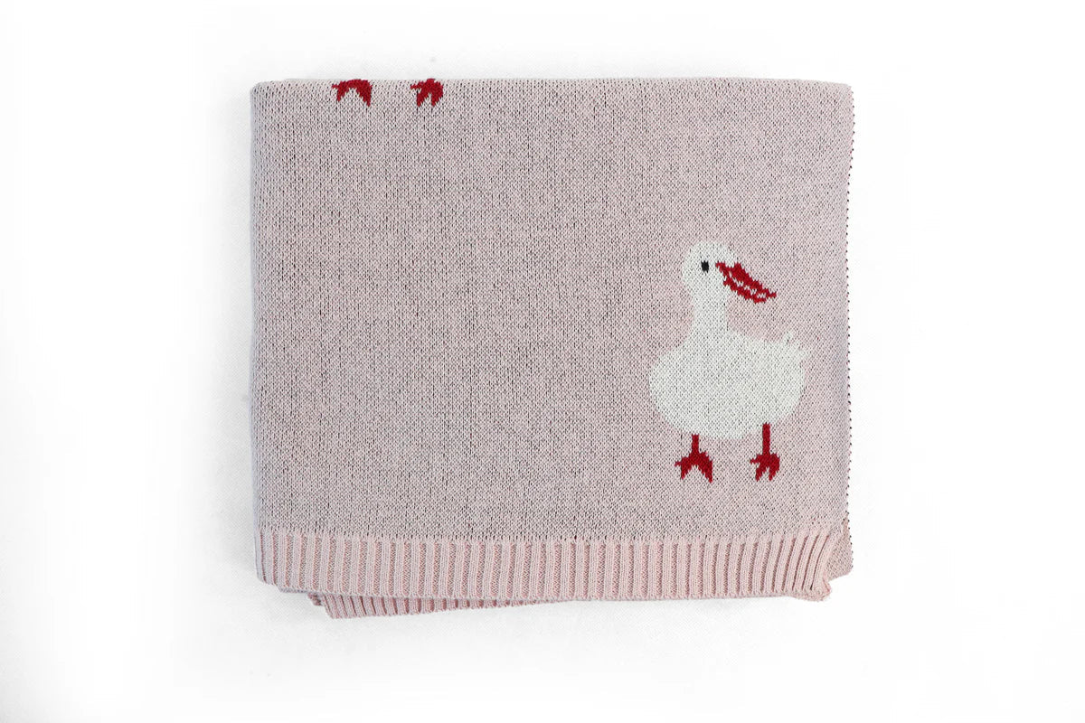 Di Lusso Little Quacks Baby Blanket
