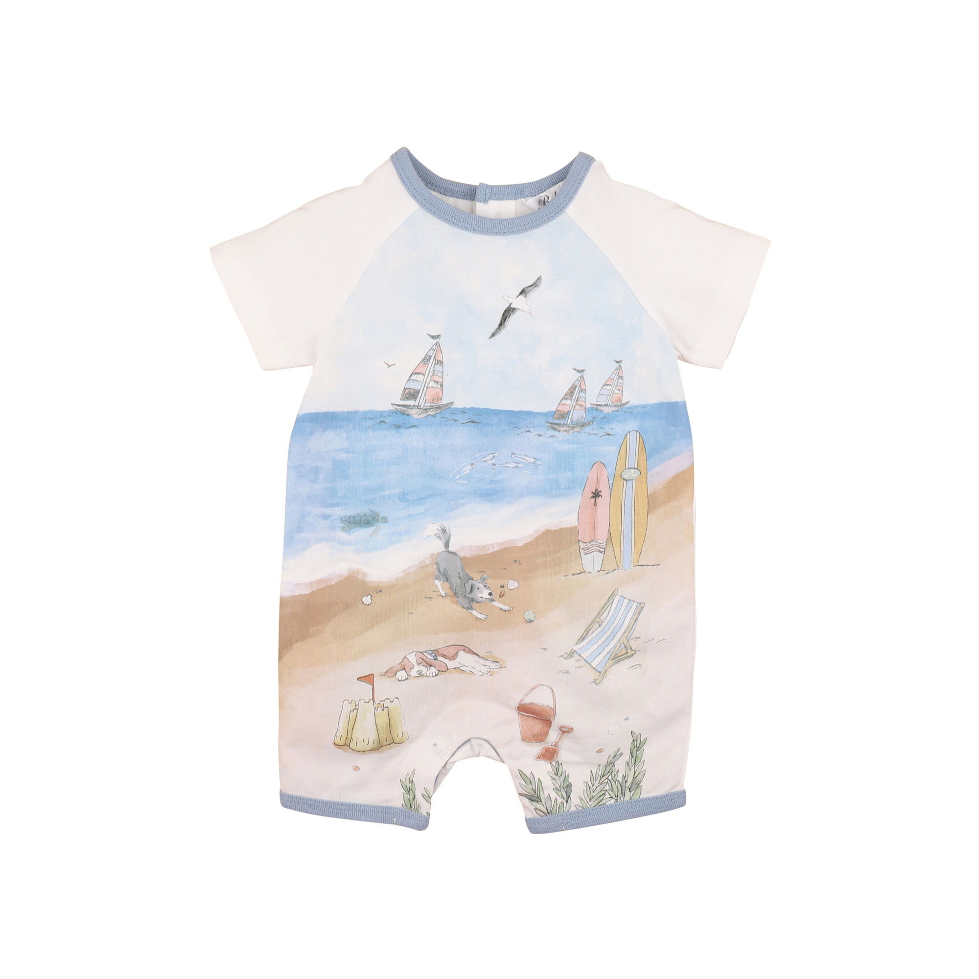 Bébé Max Beach Romper - Multi