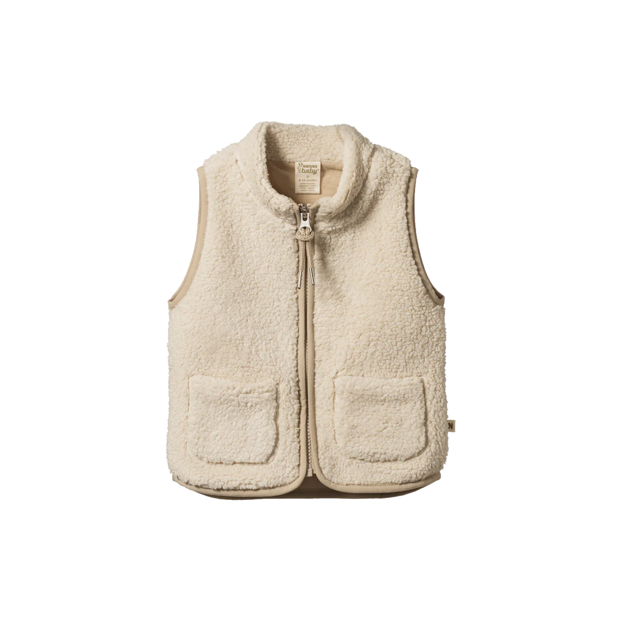 Nature Baby Flint Vest - Oatmeal