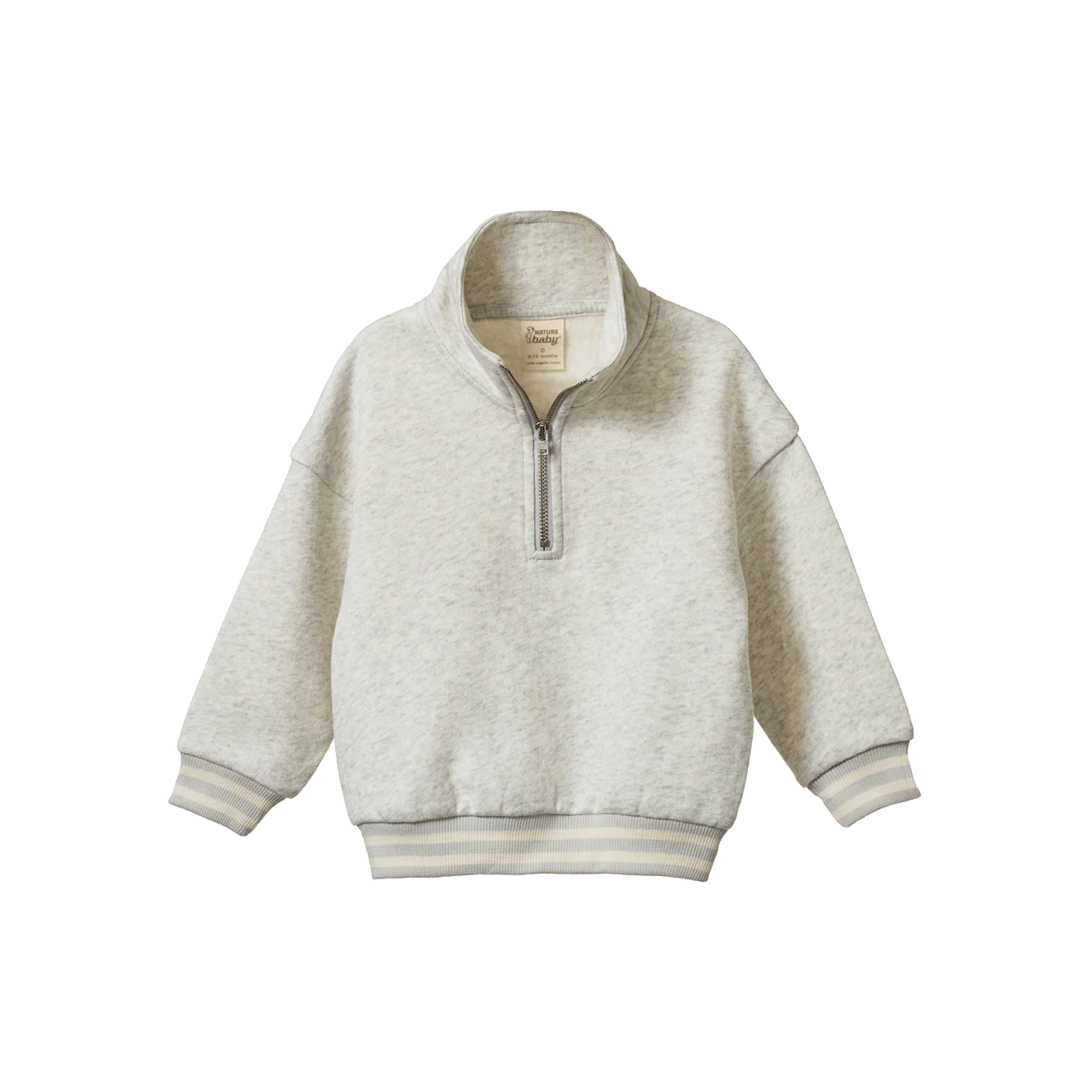 Nature Baby - Camper Sweatshirt - Light Grey Marl