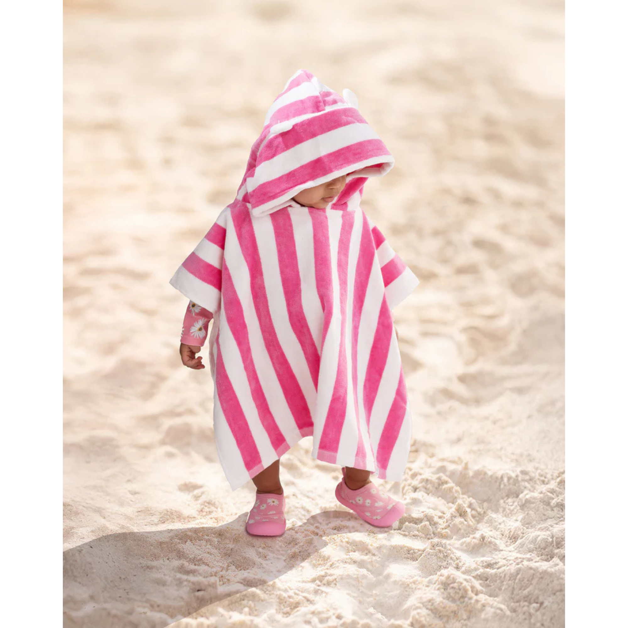 Toshi Hooded Towel Beachcomber - Watermelon