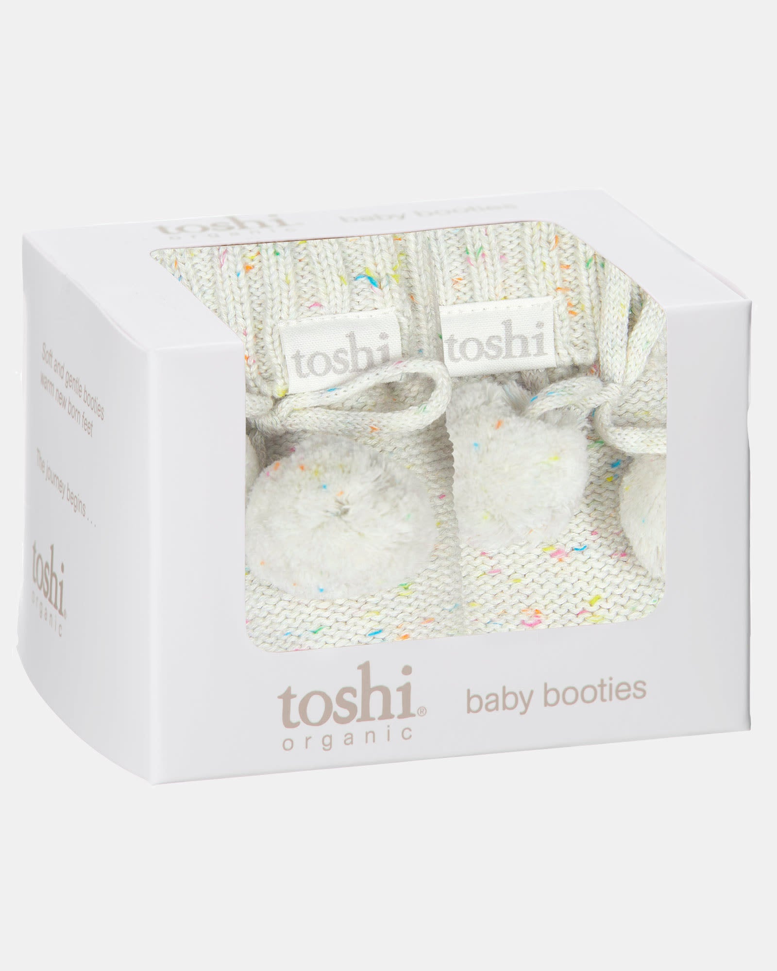 Toshi Organic Booties - Snowflake