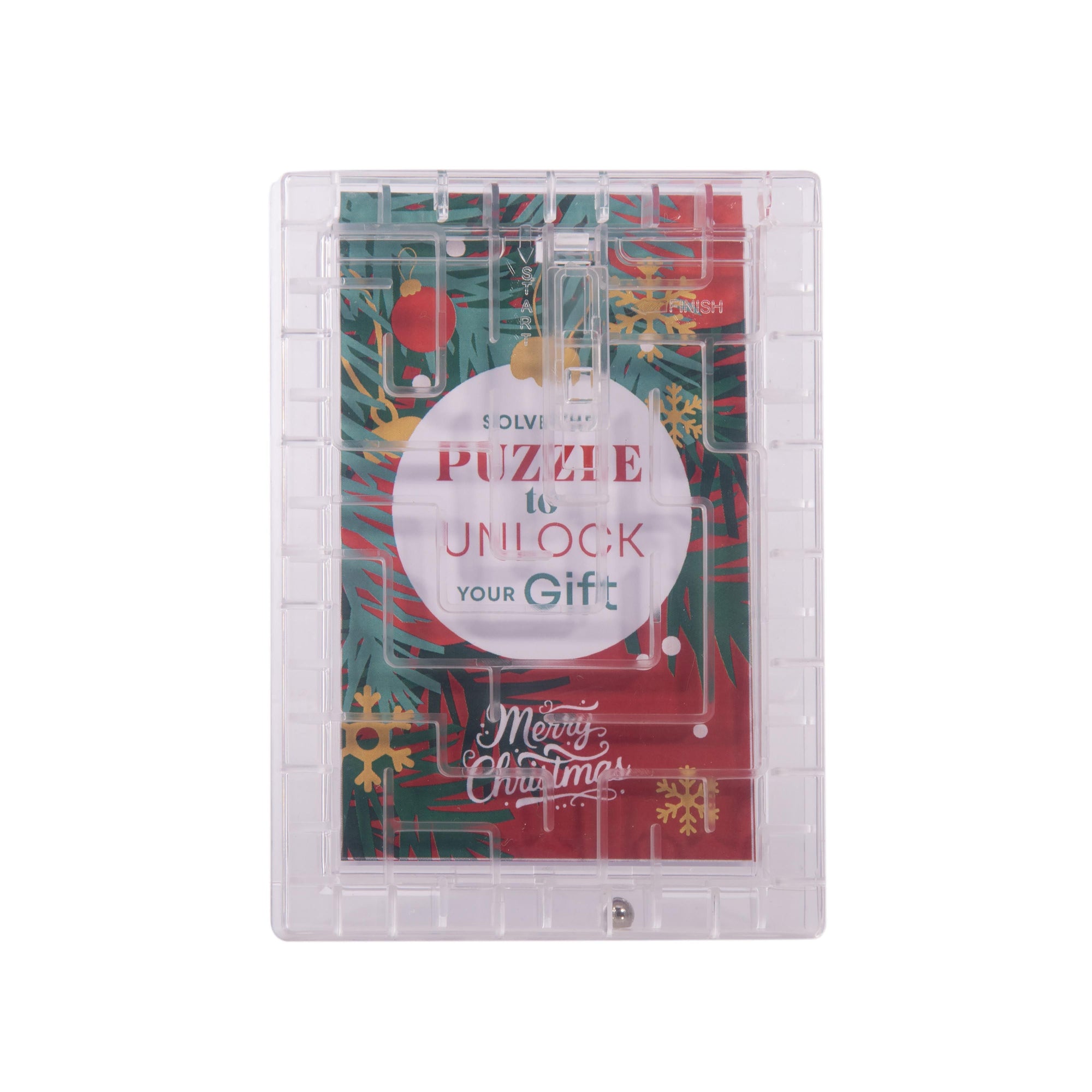 Christmas Gift Card Maze Puzzle