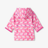 New Pre-Order Hatley French Bulldogs Preschool Raincoat - Aurora Pink