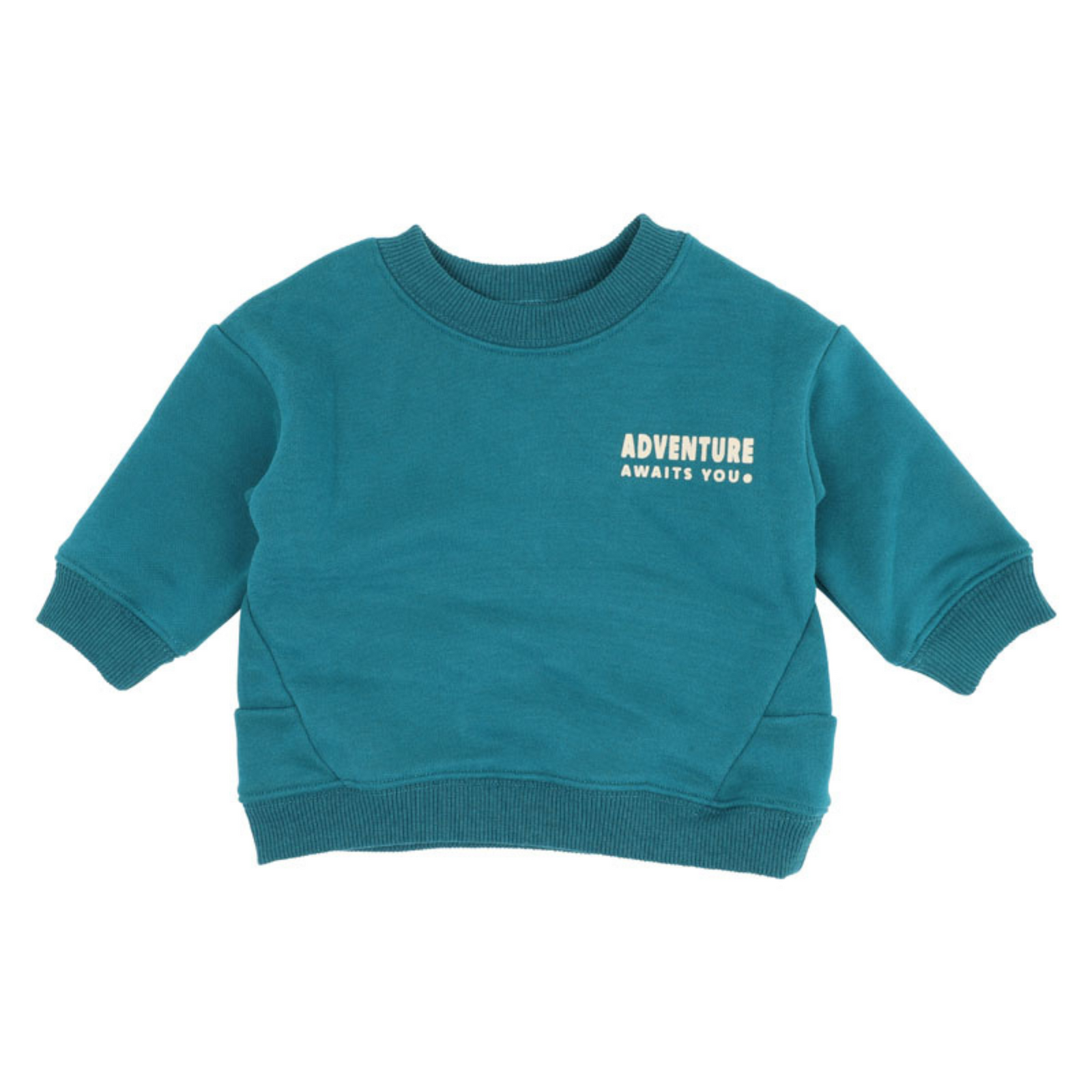 Fox & Finch Cool Dogs Adventure Sweatshirt - Teal Green