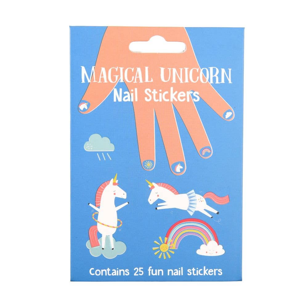 Rex London Child Nail Stickers - Magical Unicorn