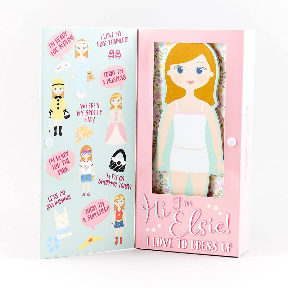 Floss &amp; Rock Magnetic Dress Up Doll - Elsie