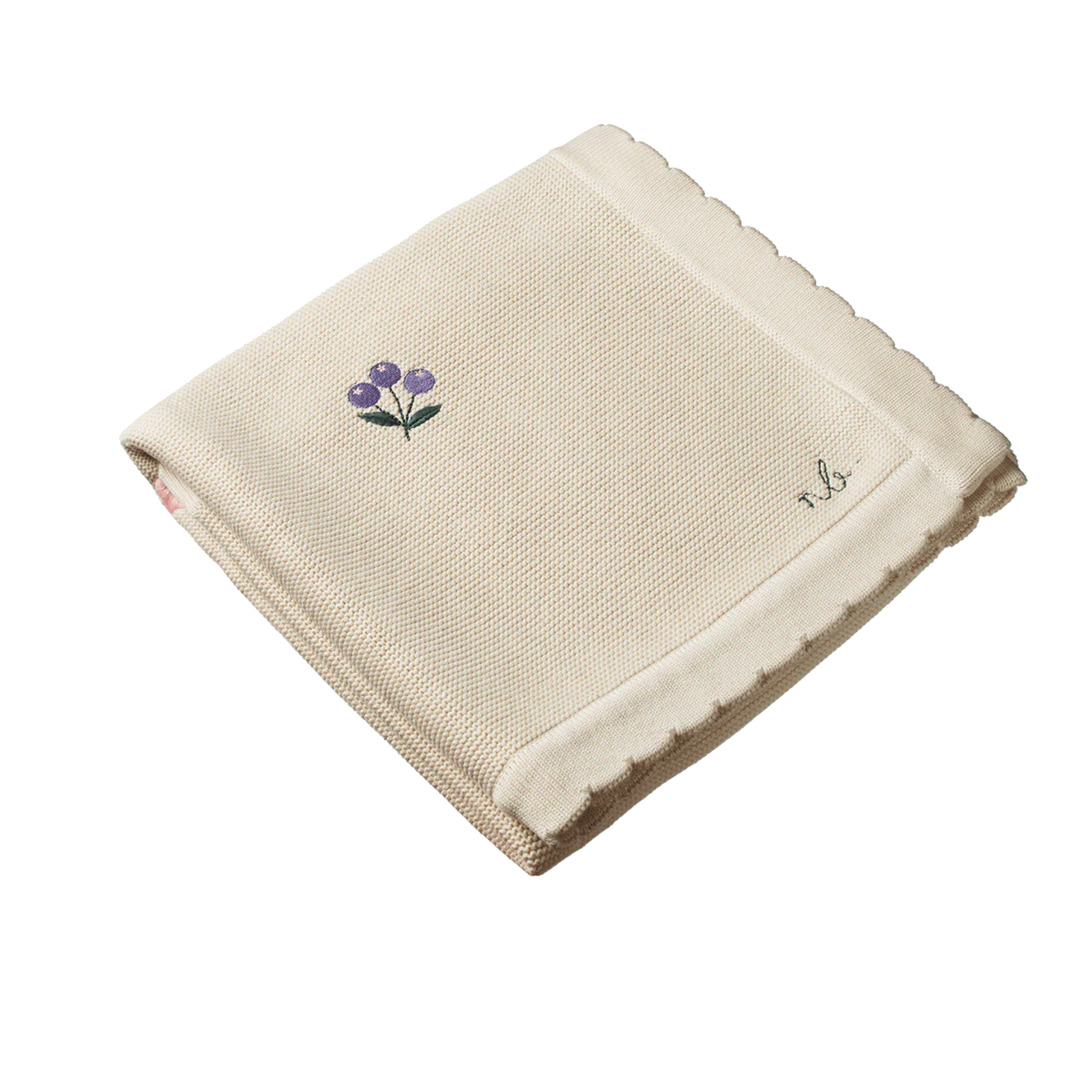 Nature Baby Fern Blanket - Berry Garden
