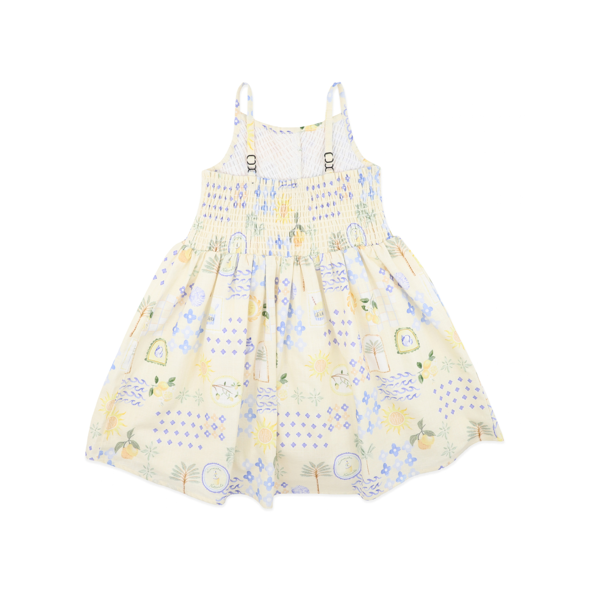 Fox &amp; Finch Piccolina Shirred Dress - Piccolina Print