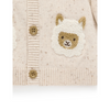 Purebaby Fiesta Friends Cardigan - Sand Neppy