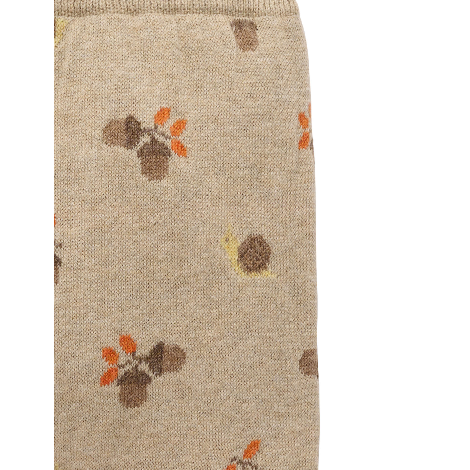 Purebaby Magical Forest Leggings - Acorn Jacquard
