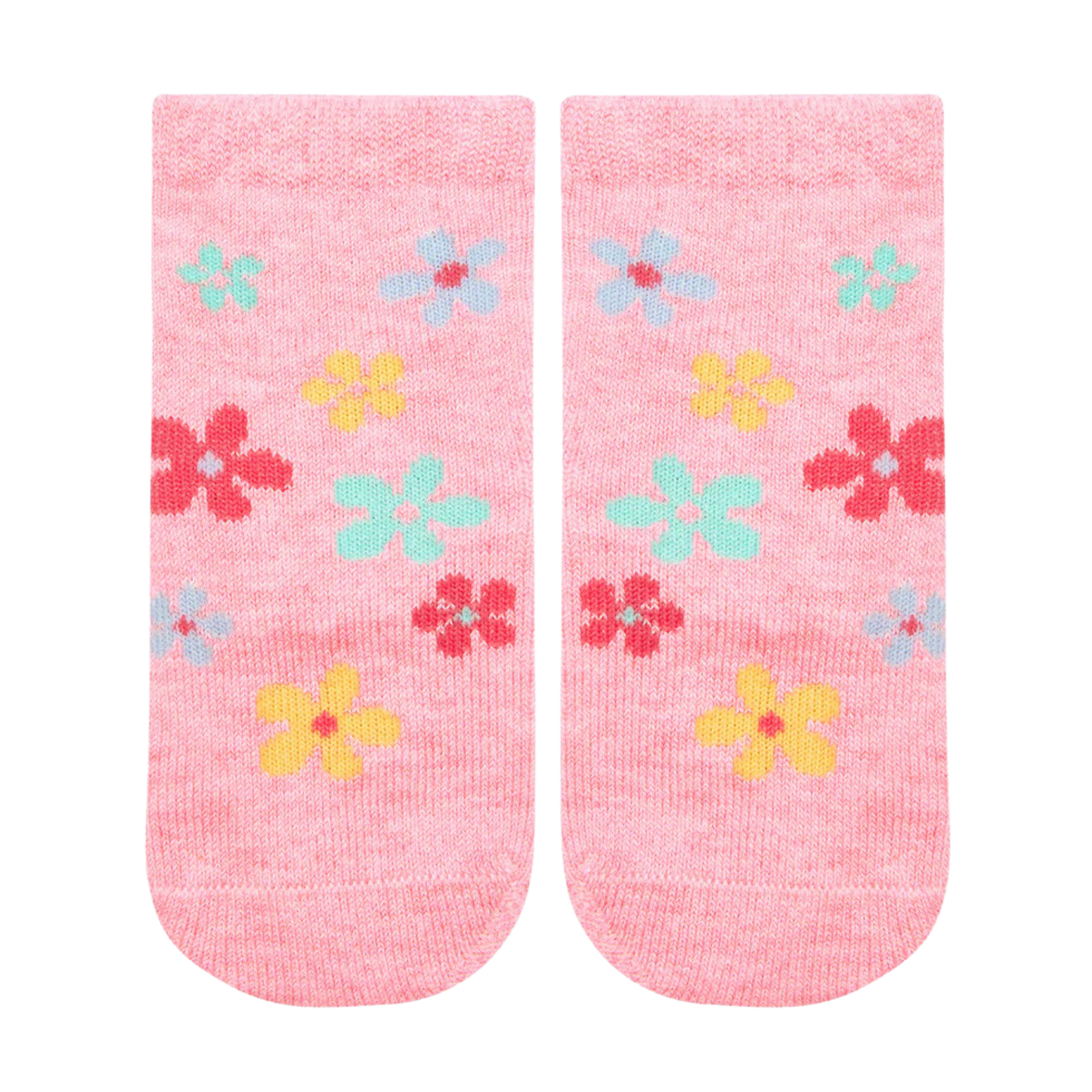 Toshi Organic Socks Ankle Jacquard - Daisy