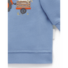 Purebaby Tractor Windcheater - Bluestone