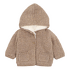 Bebe Biscuit Knitted Hooded Jacket