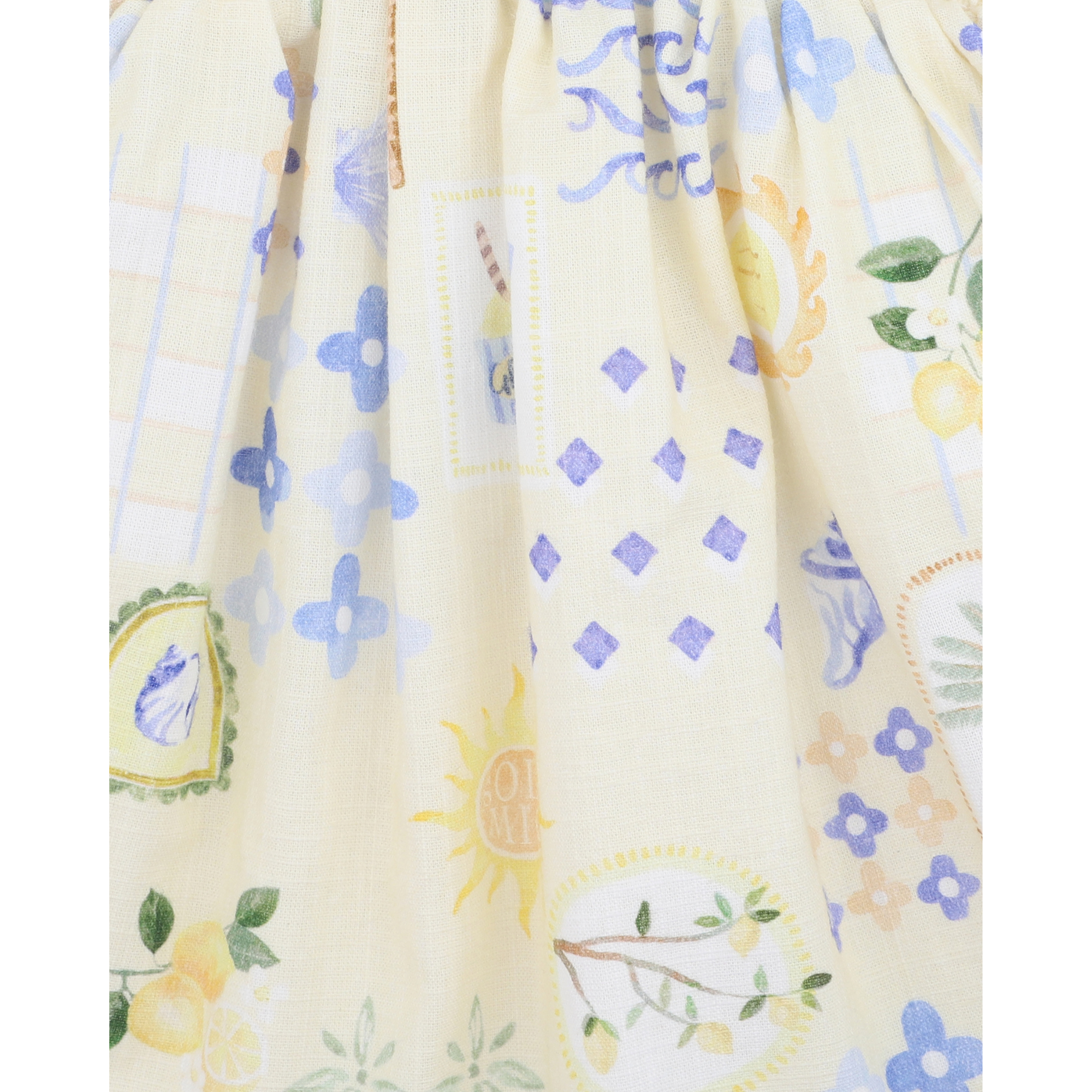 Fox &amp; Finch Piccolina Shirred Dress - Piccolina Print