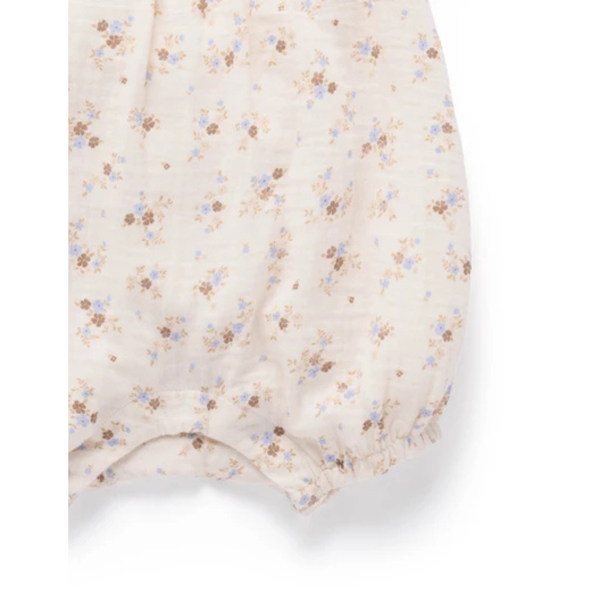 Purebaby Garden Floral Romper - Garden Ditsy Print