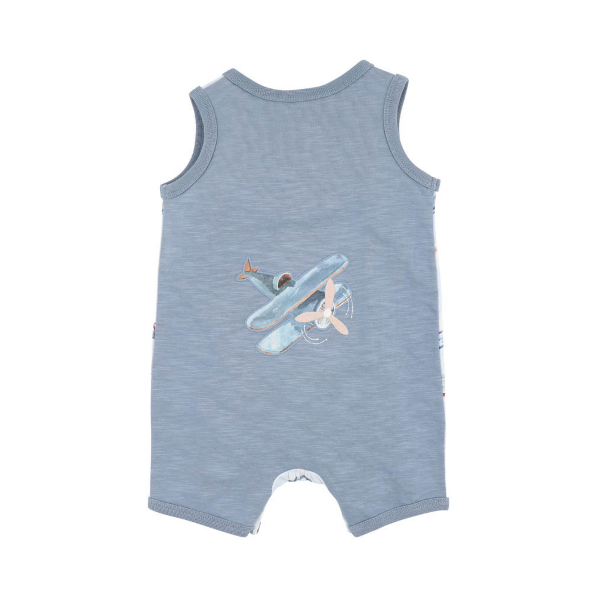 Bebe Harlan Aeroplane Romper - Harlan Print