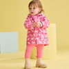 New Pre-Order Hatley French Bulldogs Preschool Raincoat - Aurora Pink