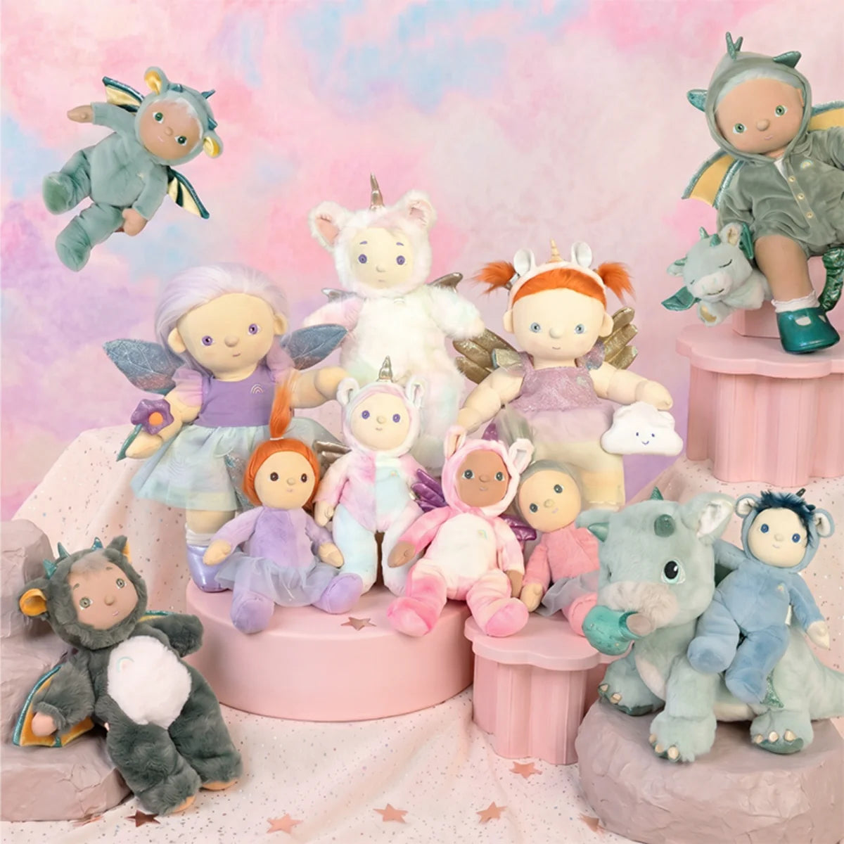 Dinkum Dolls - Dinkum Outfit Unicorn Dress-uo Set