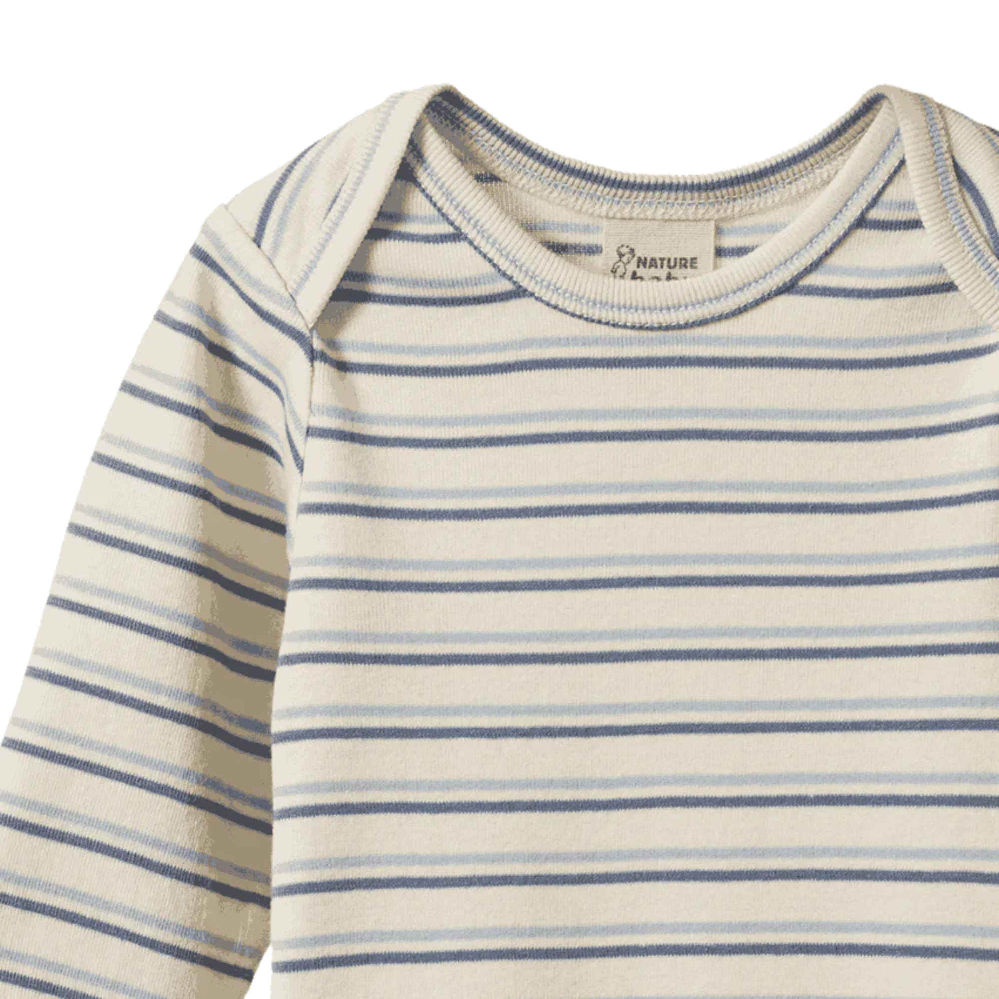 Nature Baby Long Sleeve Bodysuit - Horizon Stripe