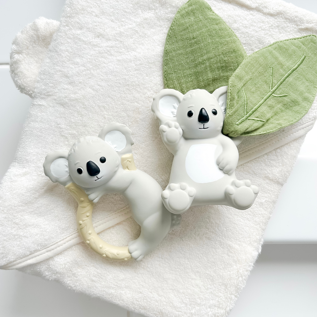 Banks the Koala Teether, Rattle and Scrunch