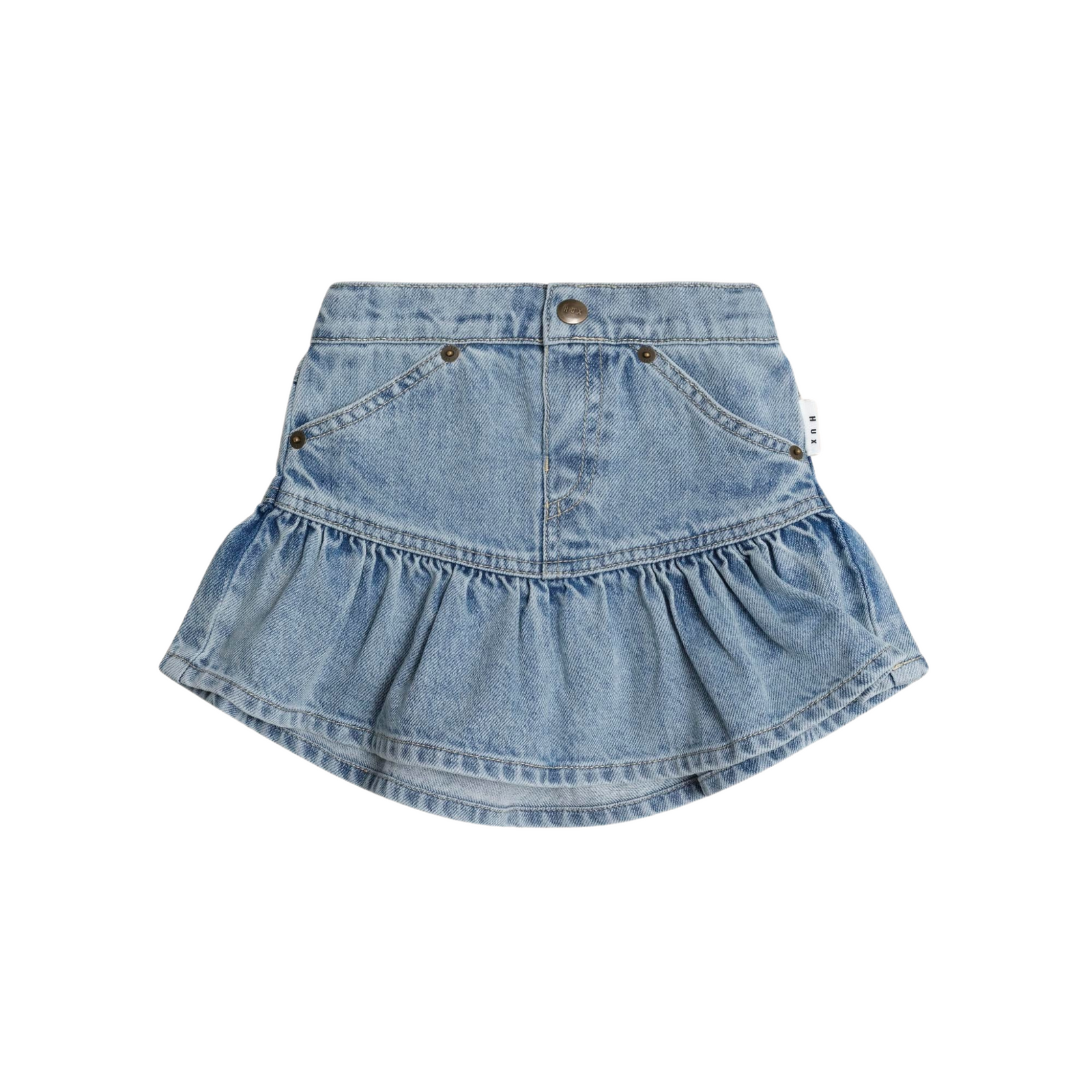Huxbaby - Dreamy Denim Frilly Skirt