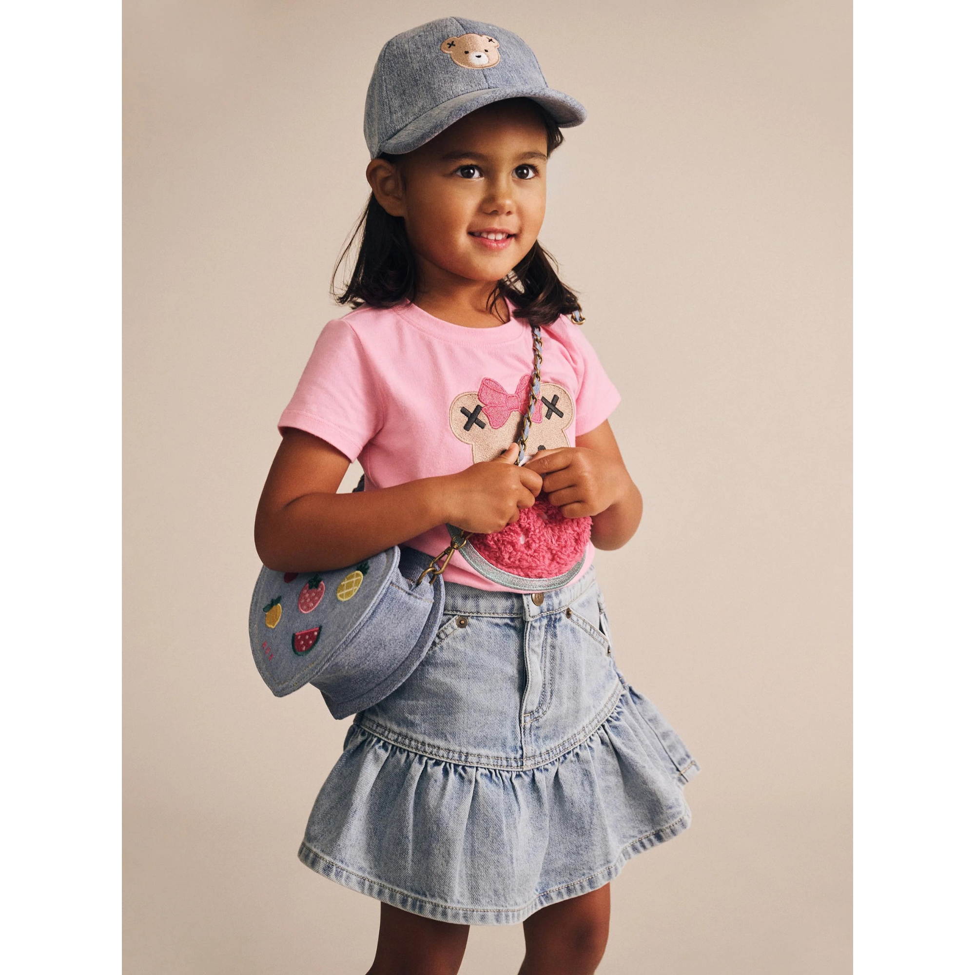 Huxbaby - Dreamy Denim Frilly Skirt