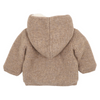 Bebe Biscuit Knitted Hooded Jacket