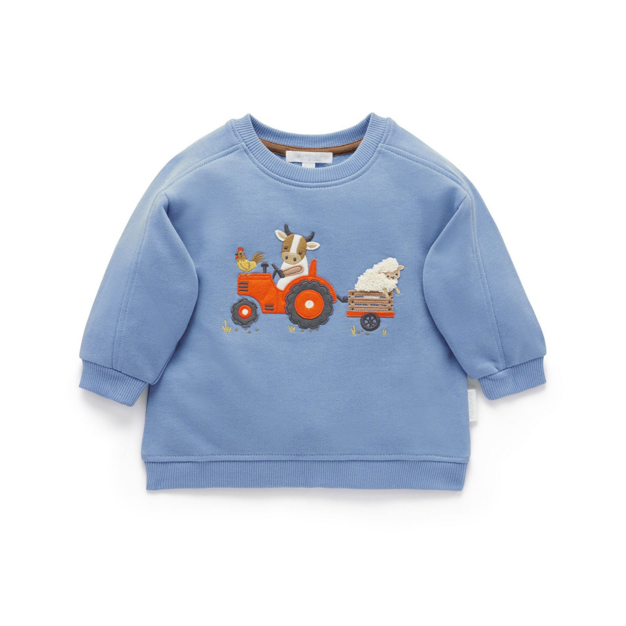 Purebaby Tractor Windcheater - Bluestone