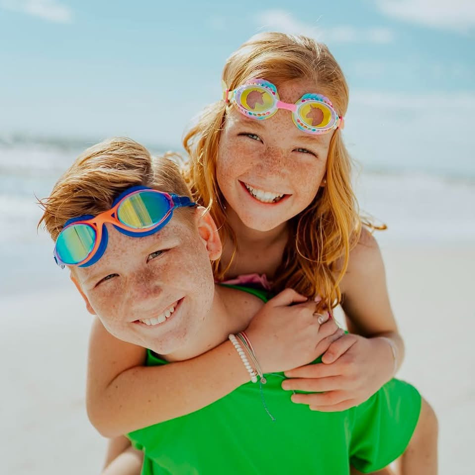 Eunice the Unicorn Rainbow Swim Goggles - Bling2o