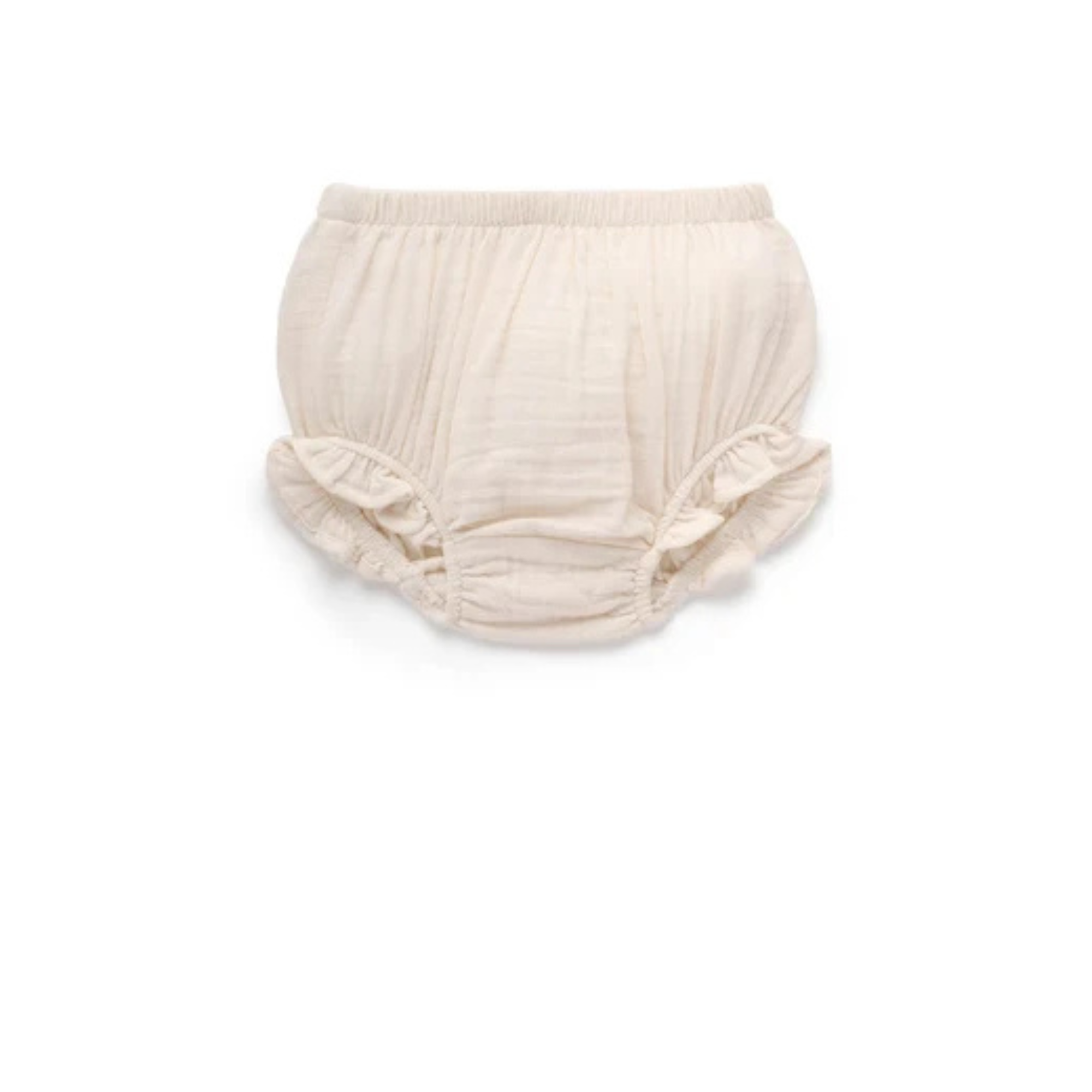 Purebaby Ruffle Bloomer - Cloud
