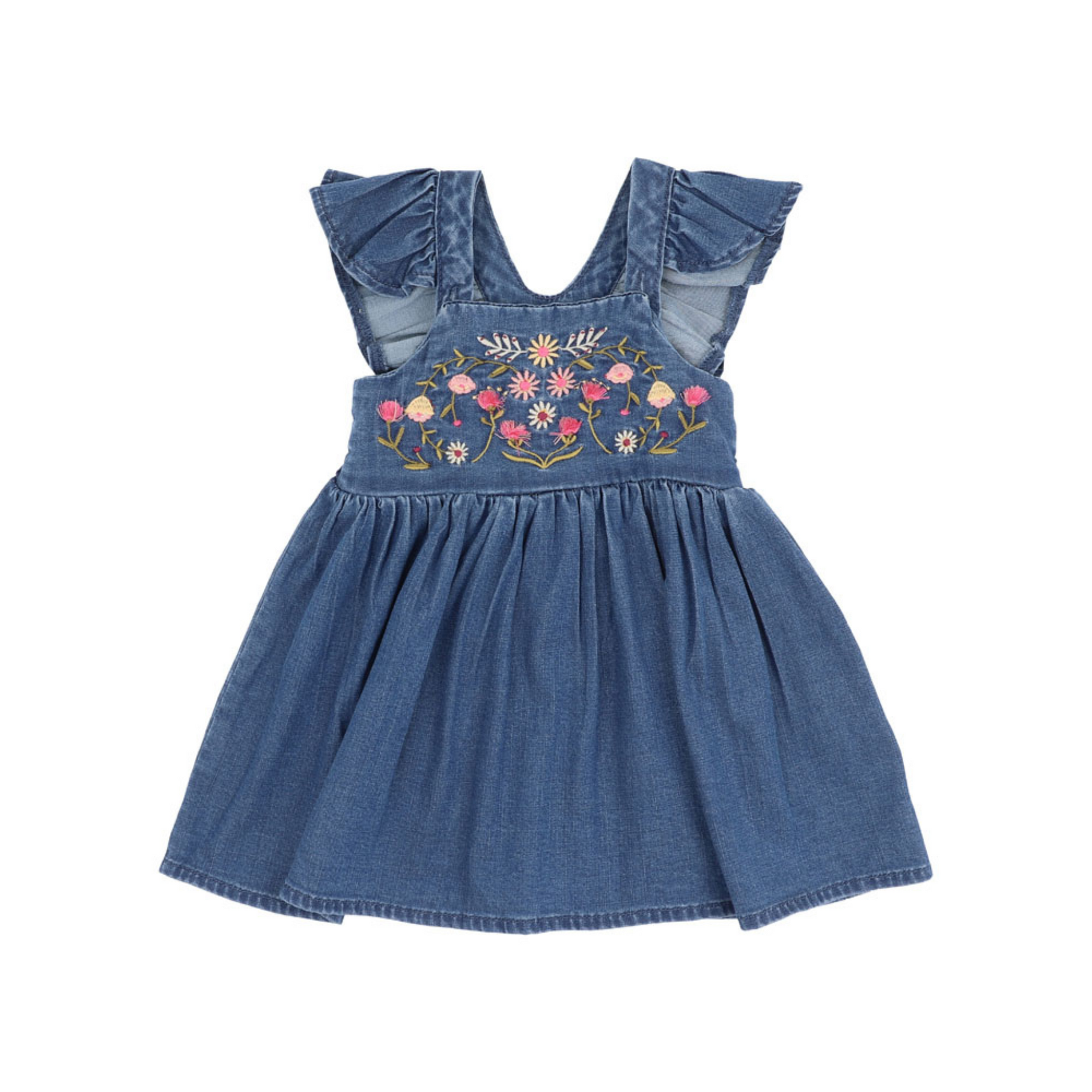Fox & Finch Wild Horses Denim Dress - Indigo