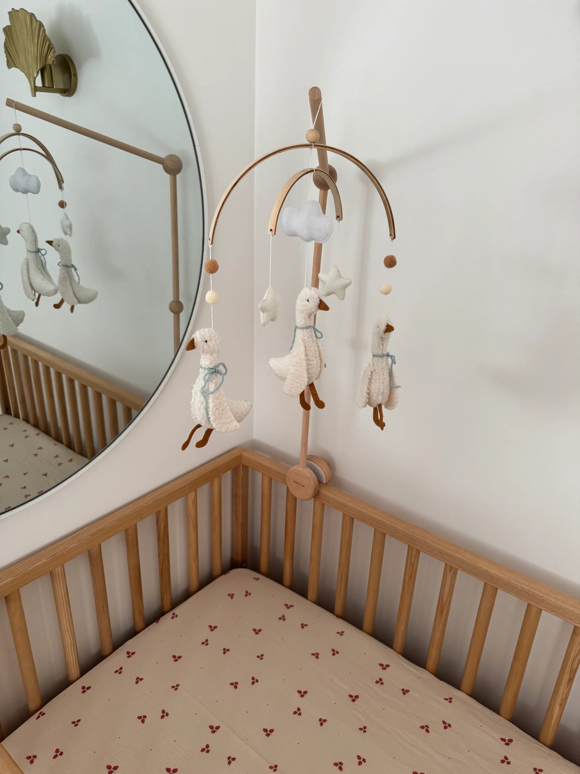 Baby Mobile - Three Little Ducks - Blue