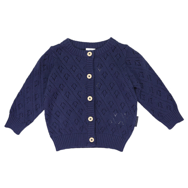 Korango Cardigan - Navy - Canterbury Kids