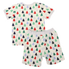 Korango Cotton PJs Xmas Tree Print - Cloud