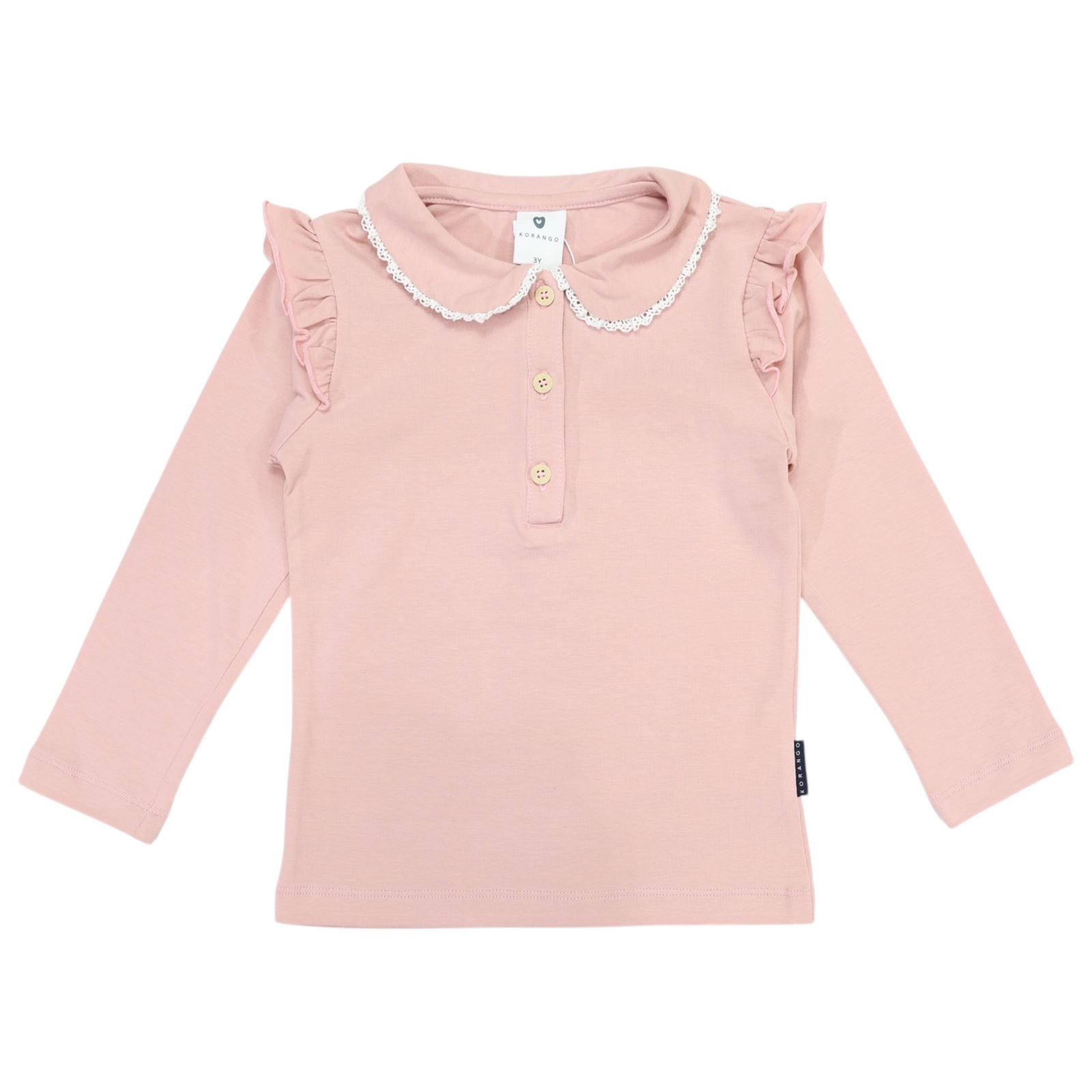Korango Collared Tee - Pink