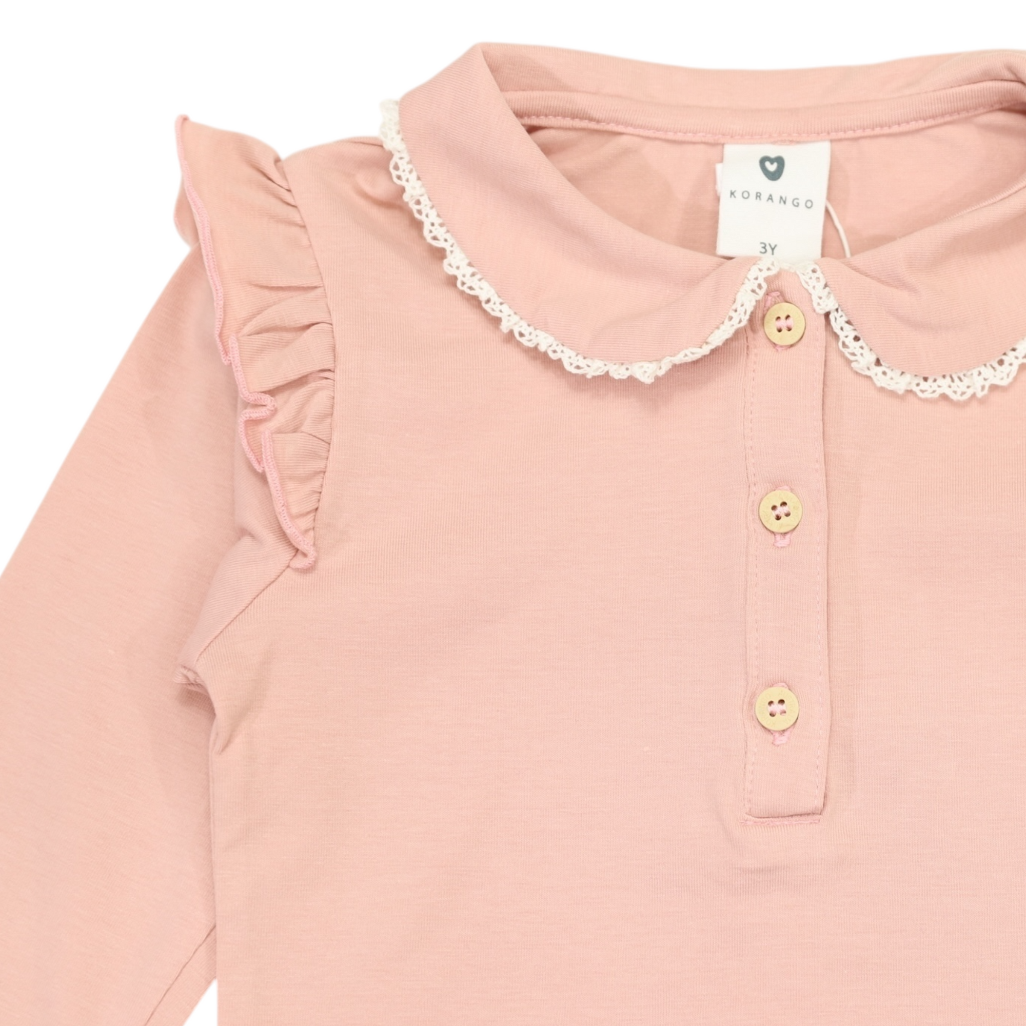 Korango Collared Tee - Pink