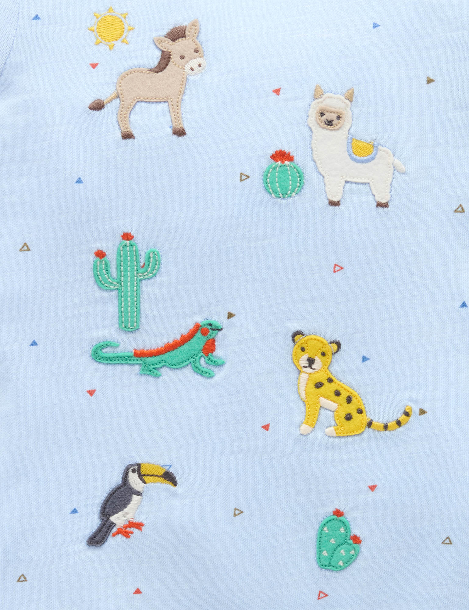 Purebaby Animal Fiesta Short Growsuit