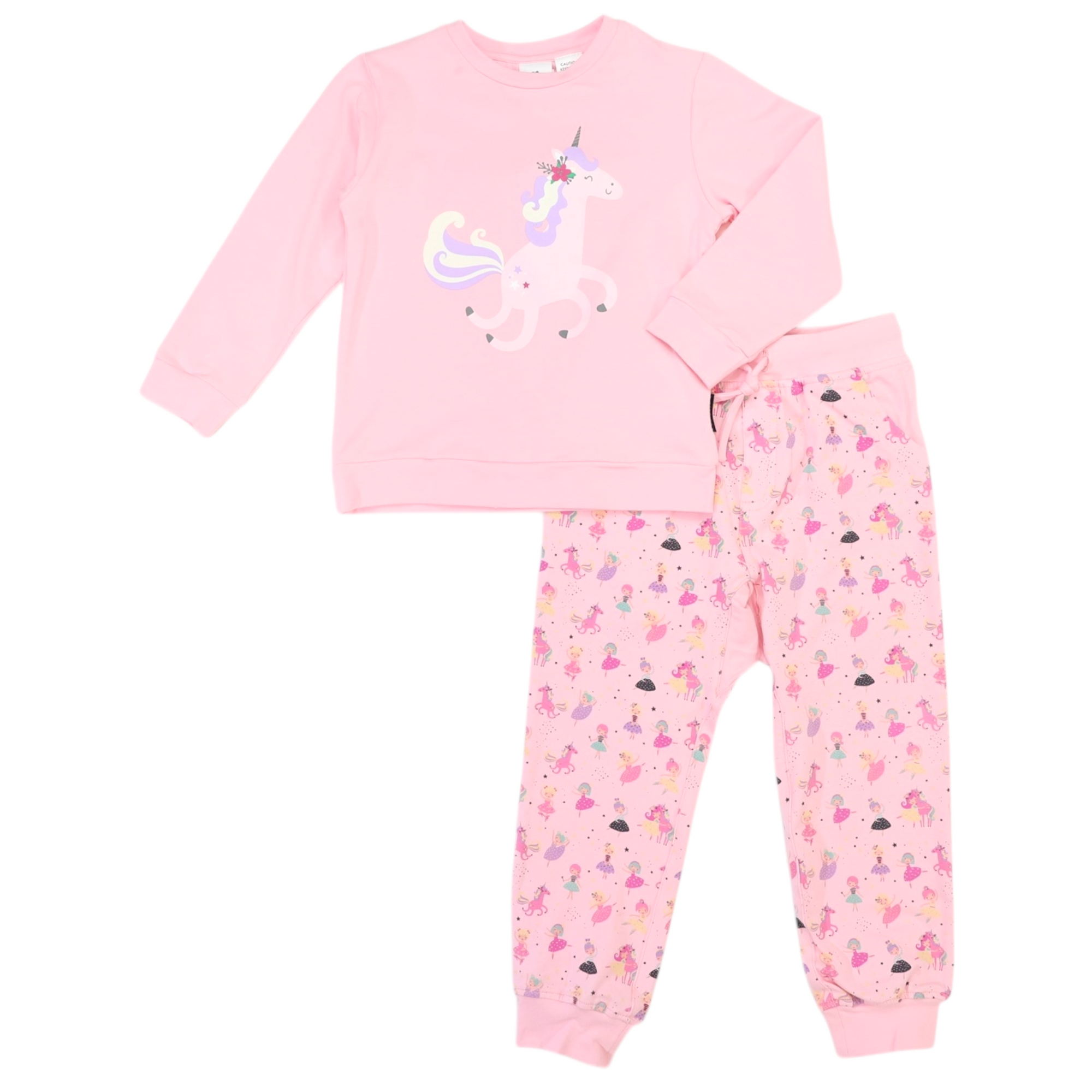Korango Dancing Unicorn Pyjamas - Pink