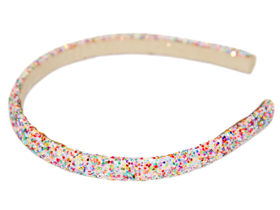 Goody Gumdrops Glitter Suede Lined Alice Band