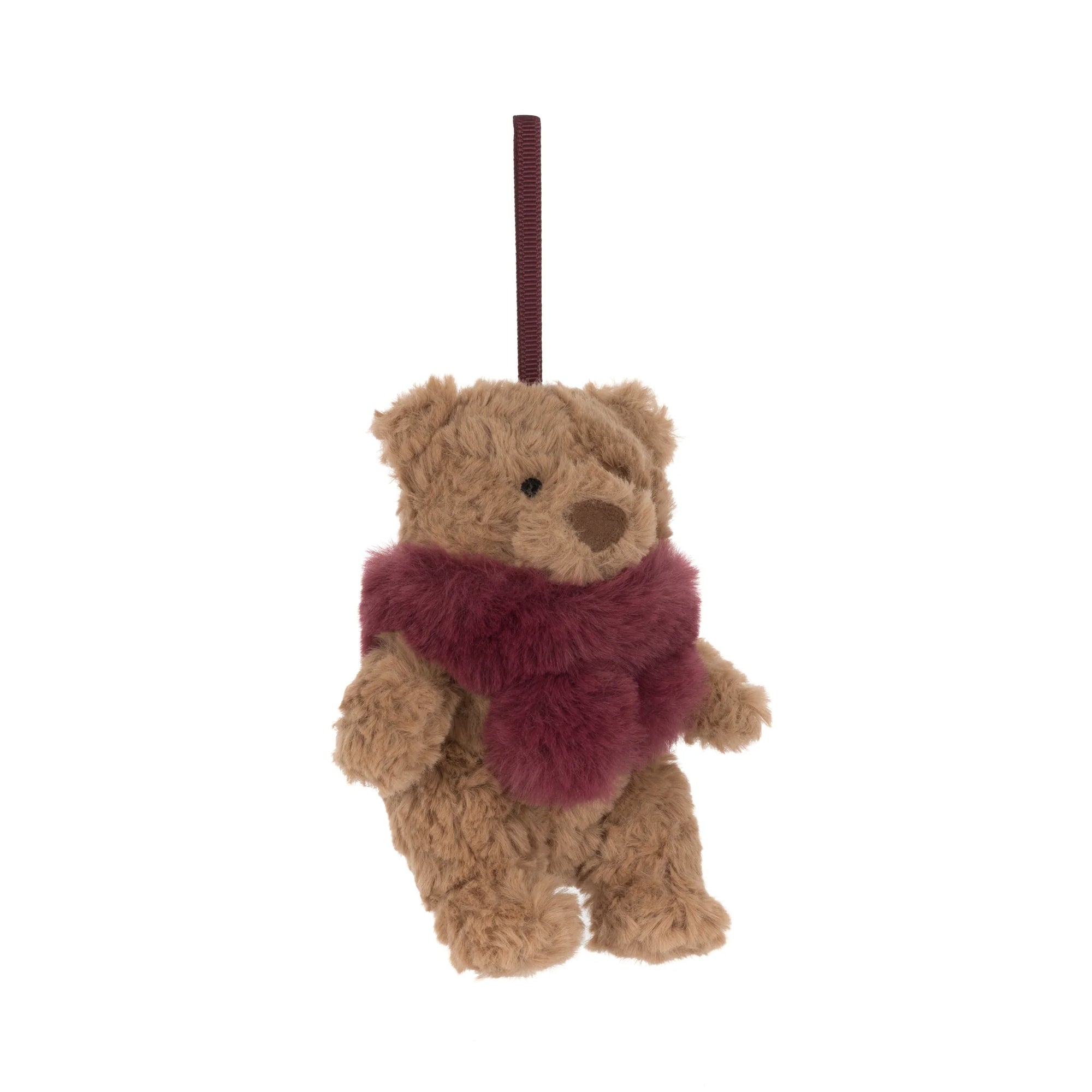 Jellycat Bartholomew Bear Winter Warmer Decoration 10cm