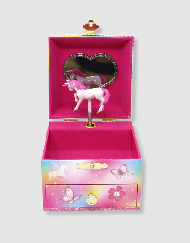 Dreamland Unicorn Music Jewellery Box - Small