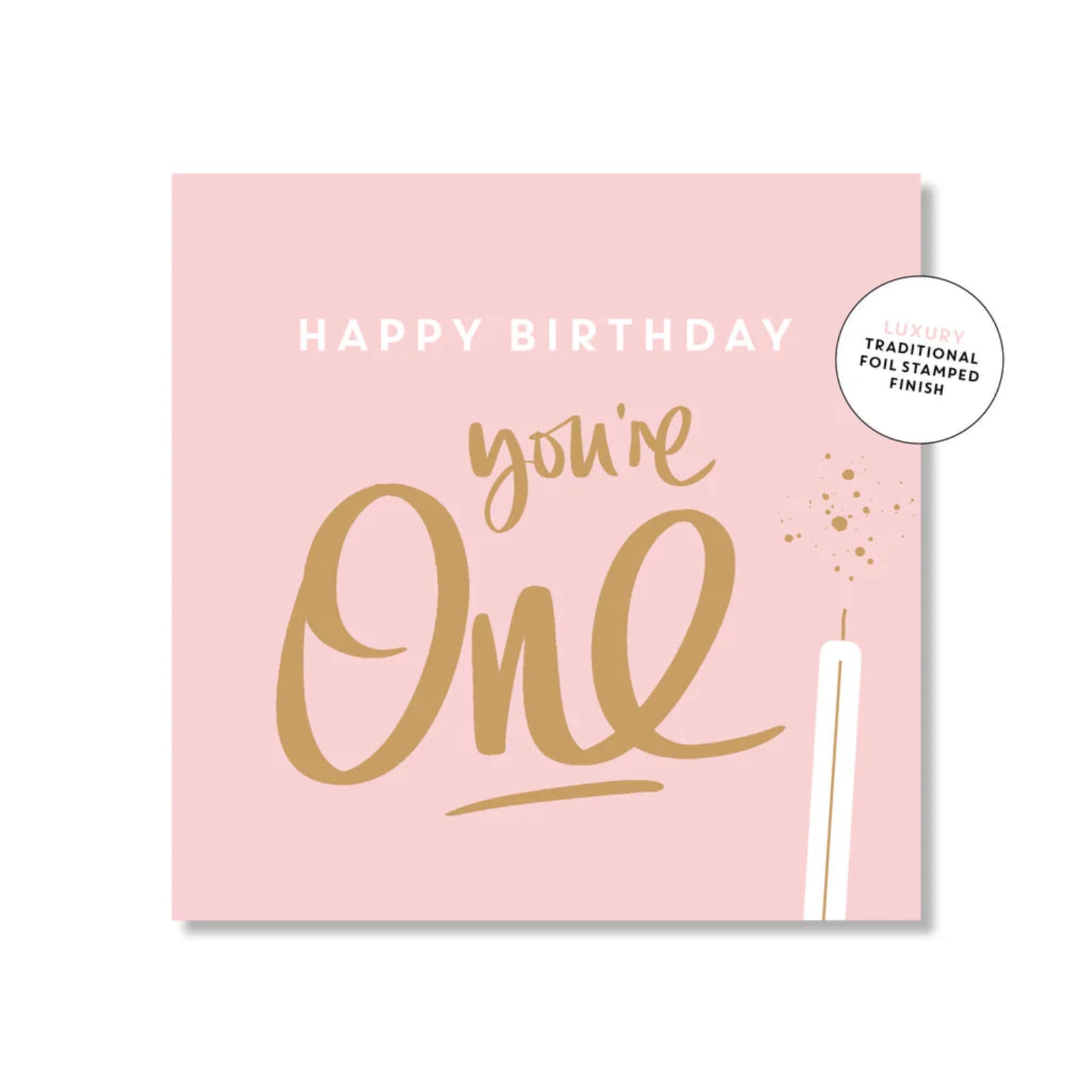 You’re One! Mini Birthday Card