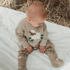 Purebaby On The Farm Jumper - Almond Melange