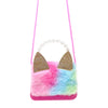 Pink Poppy Fluffy Cat Handbag