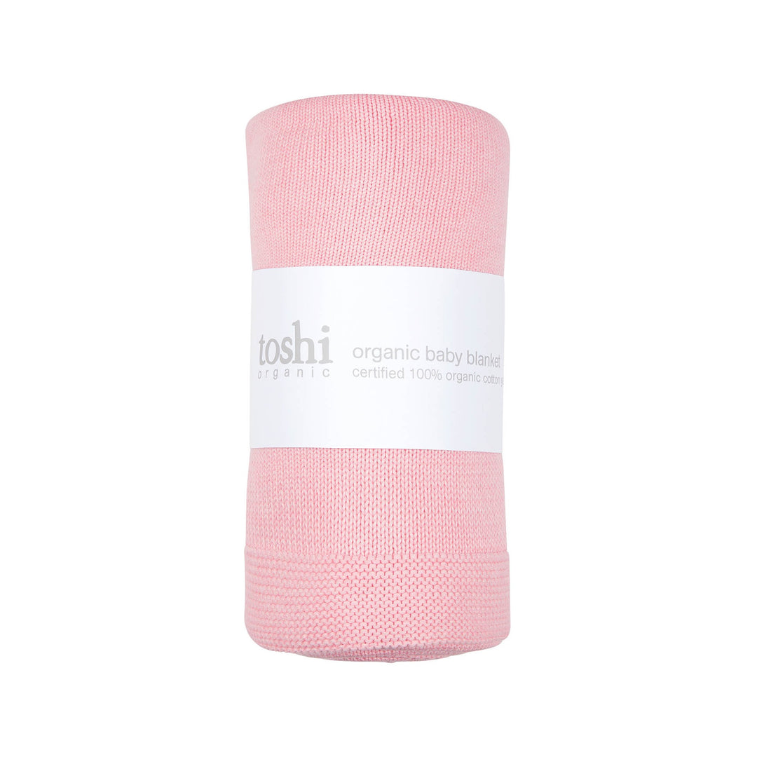 Toshi Organic Blanket Snowy - Pearl