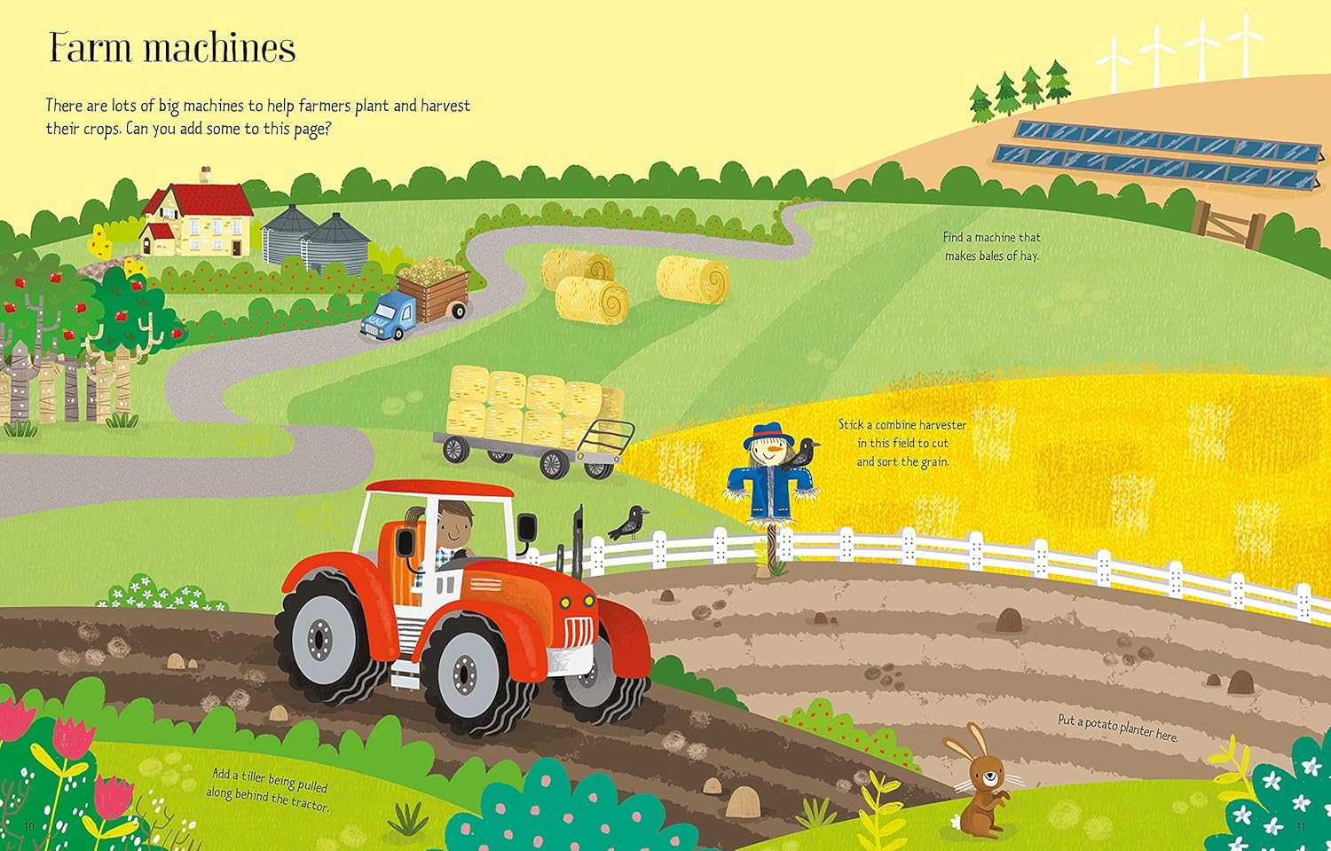 Usborne Farm First Sticker Book - Farm