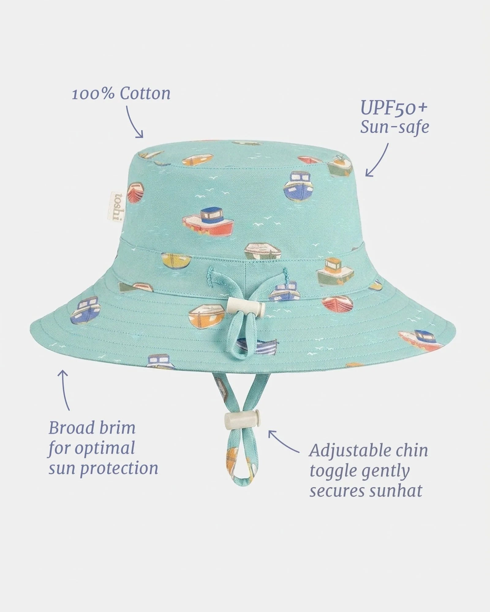 Toshi Sunhat Tide Tugboat